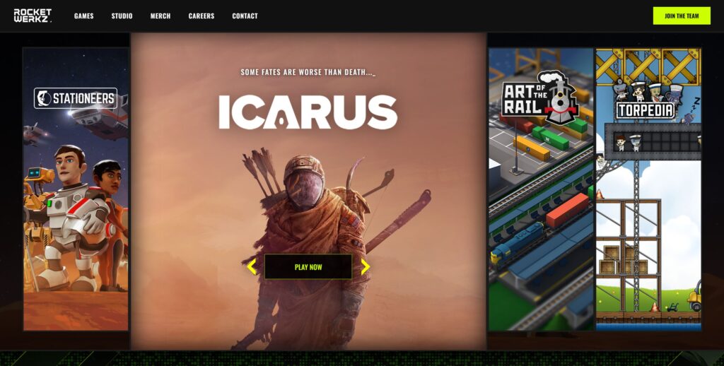 RocketWerkz Website by Synergy Digital